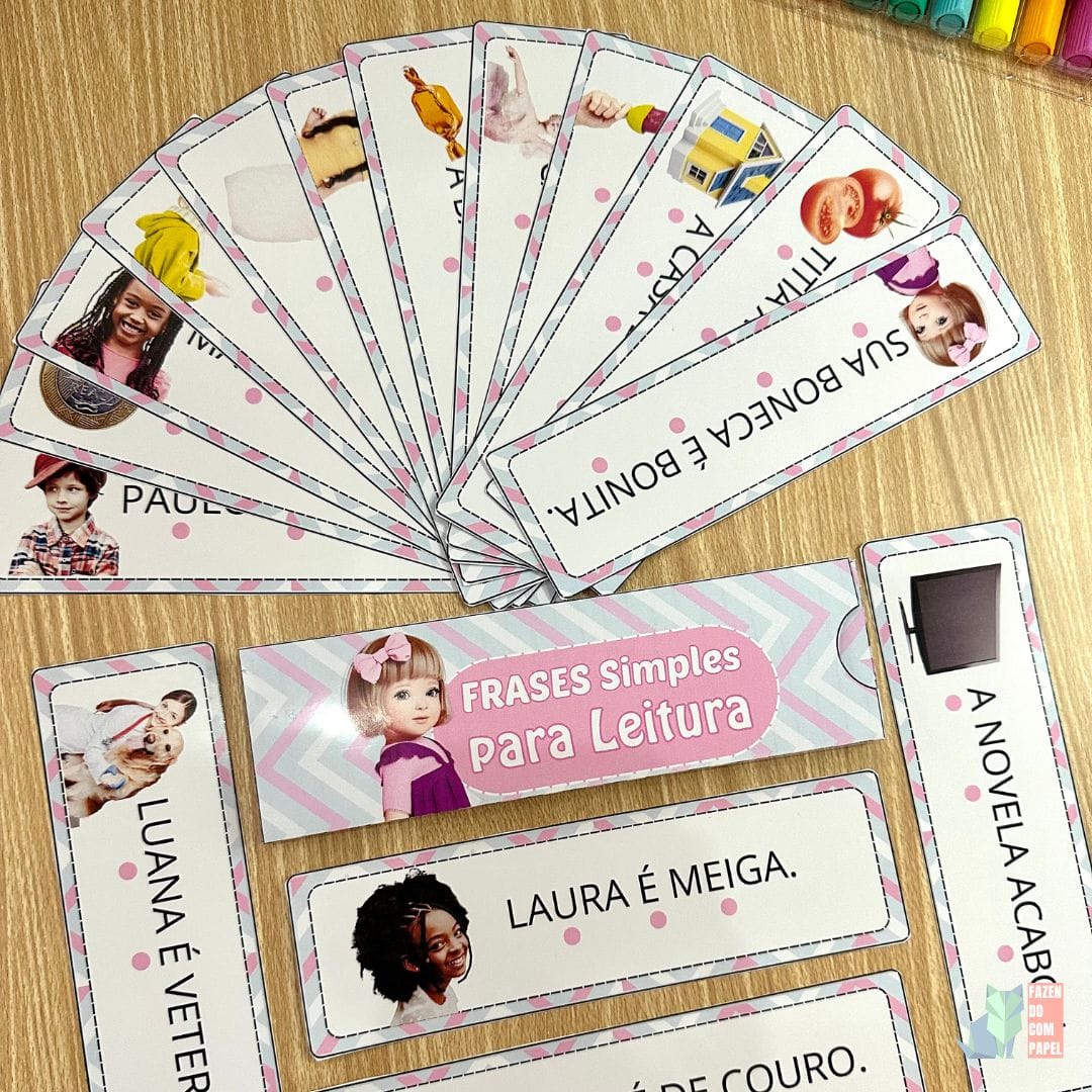 Frases Simples para Leitura