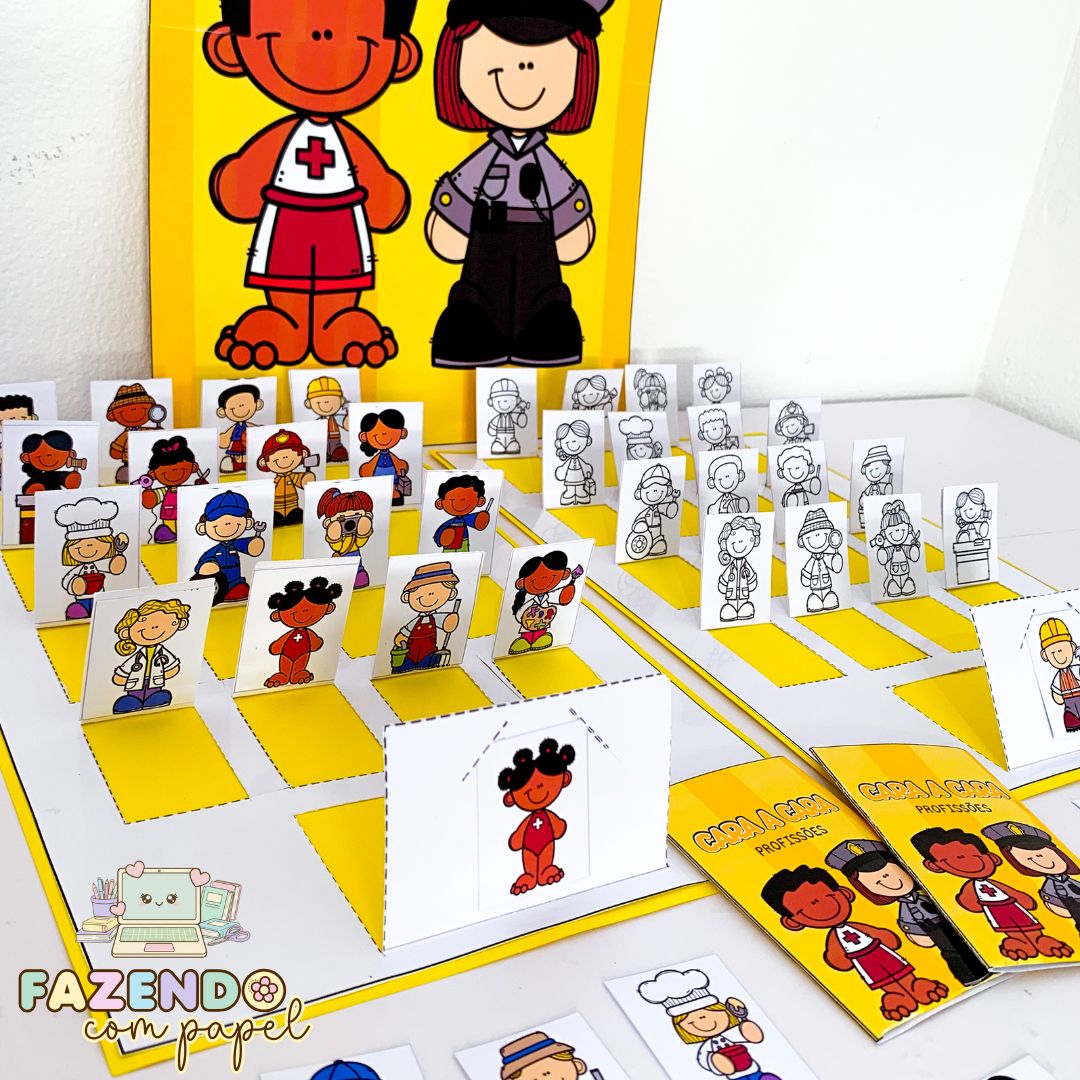 Jogo Cara a Cara - Profissões - Imagem 2