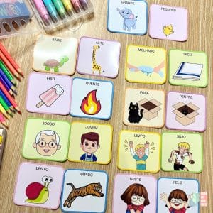 Jogo da Memória Opostos