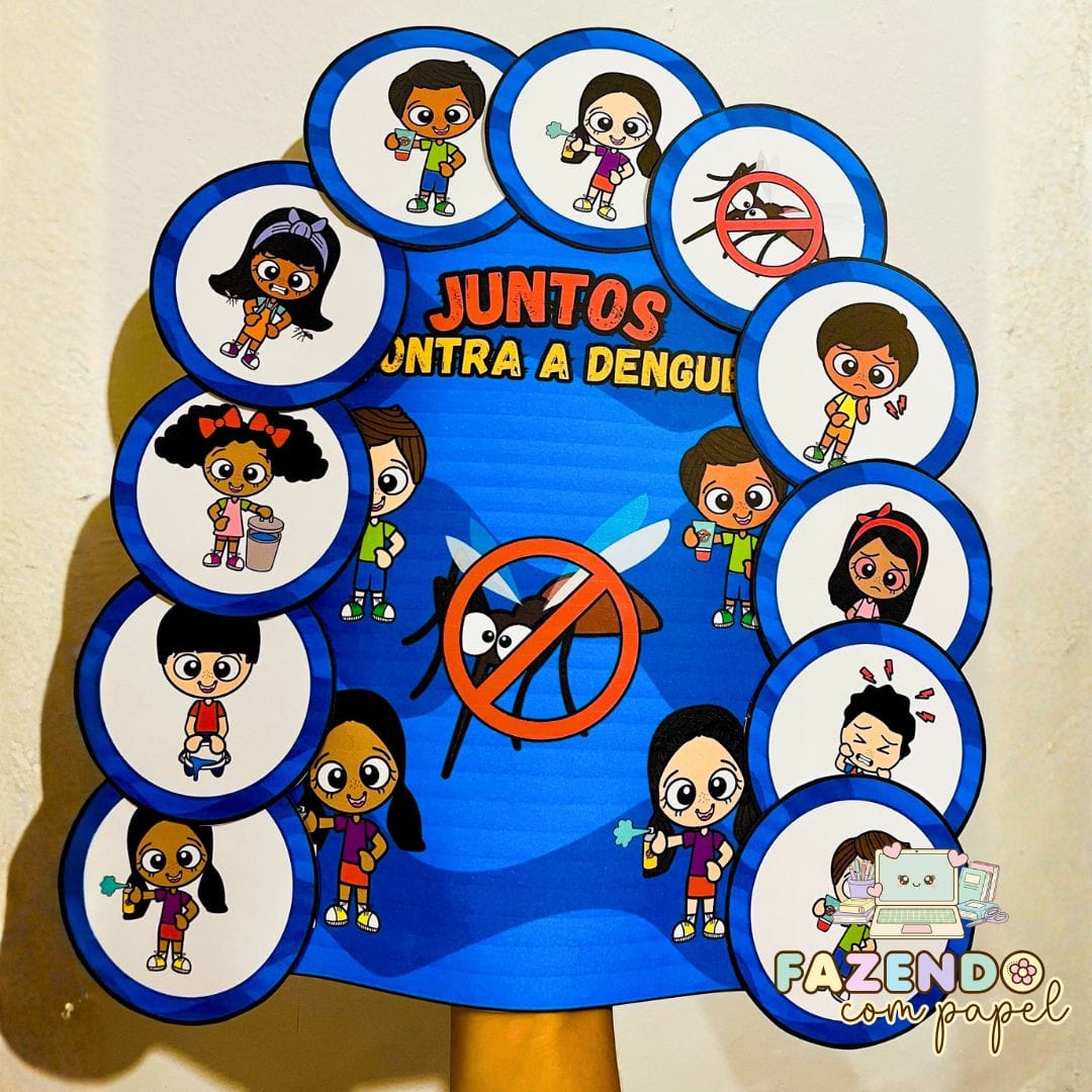 Luva de História - Juntos Contra a Dengue