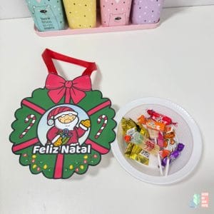 Lembrancinha de Natal - Guirlanda Recheada