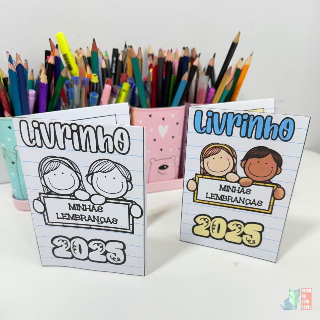 Livrinho Minhas Lembranças 2025