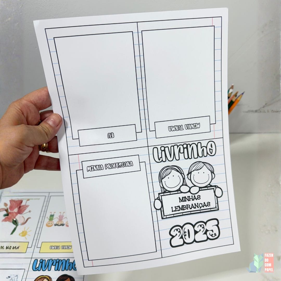 Livrinho Minhas Lembranças 2025 - Imagem 2