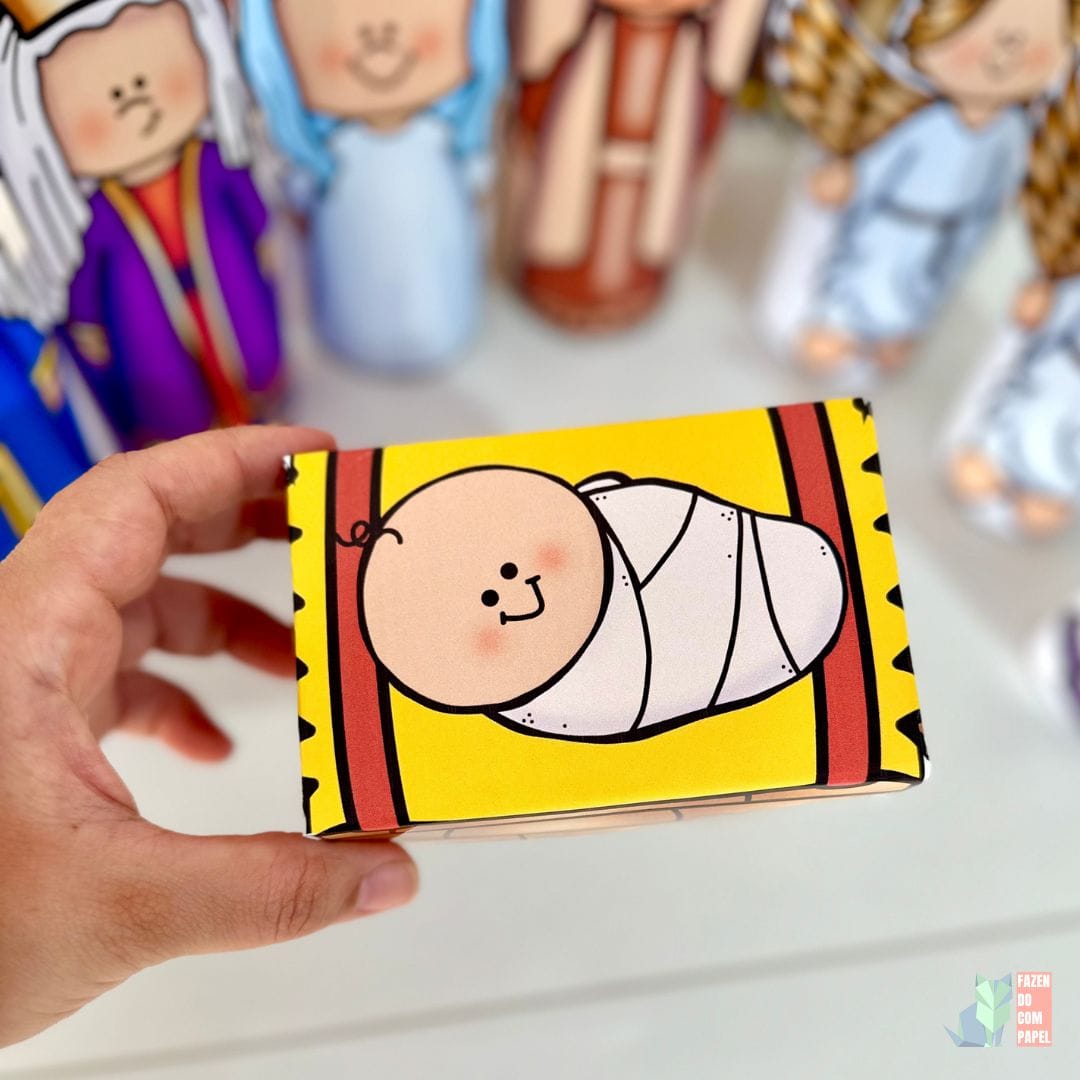 Presépio 3D Colorido - Imagem 4