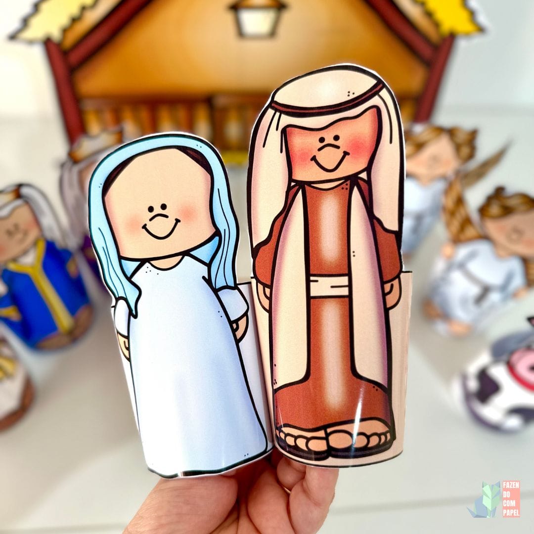 Presépio 3D Colorido - Imagem 5