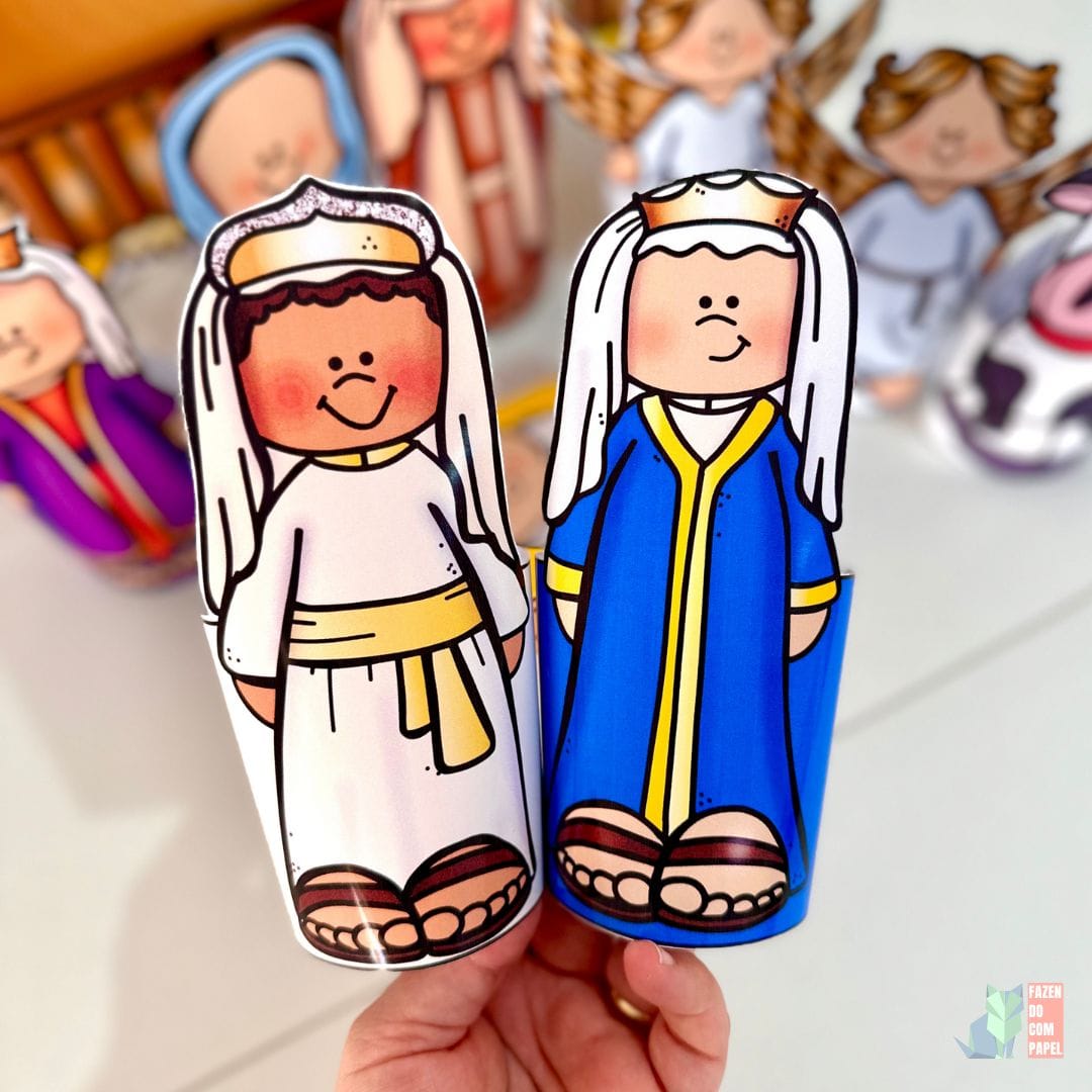 Presépio 3D Colorido - Imagem 7