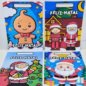 Sacolas para Atividades Natal