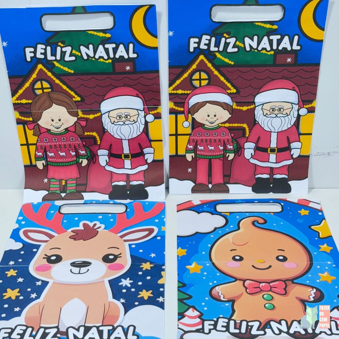 Sacolas para Atividades Natal - Imagem 3