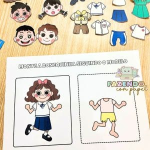 Bonequinhos para Montar
