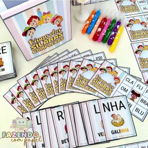 Bingo Sílabas Complexas