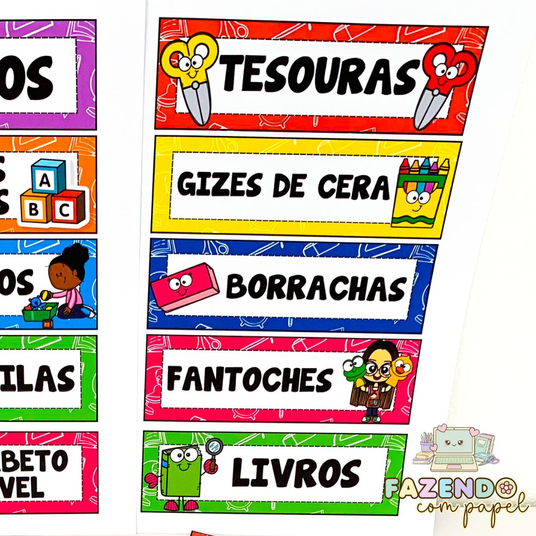 Etiquetas Organizadoras - Imagem 5