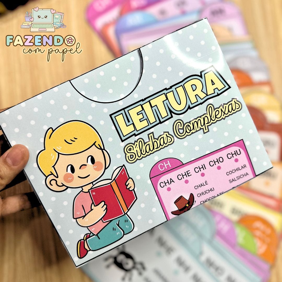 Ficha de Leitura Sílabas Complexas - Imagem 4