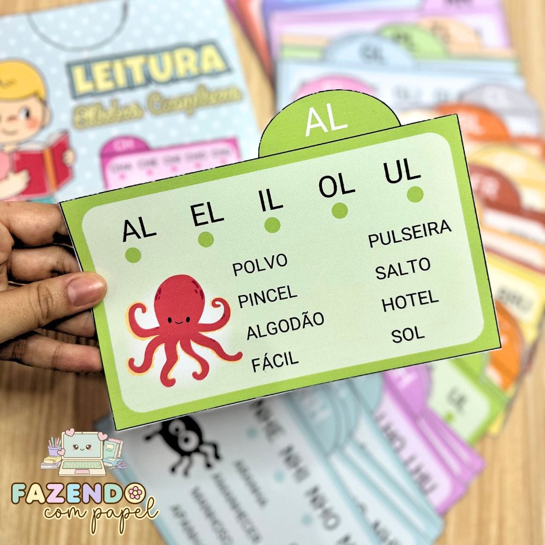 Ficha de Leitura Sílabas Complexas - Imagem 5