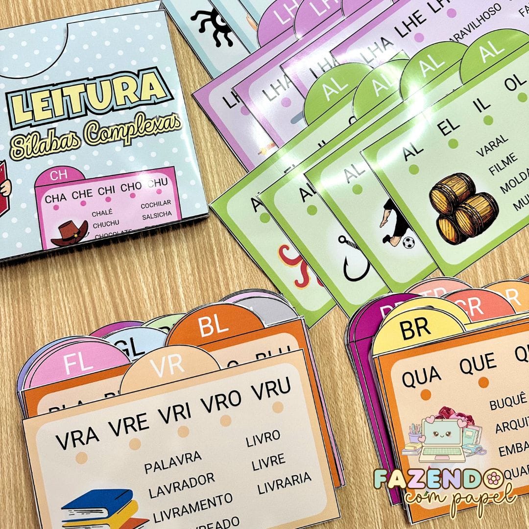 Ficha de Leitura Sílabas Complexas - Imagem 8