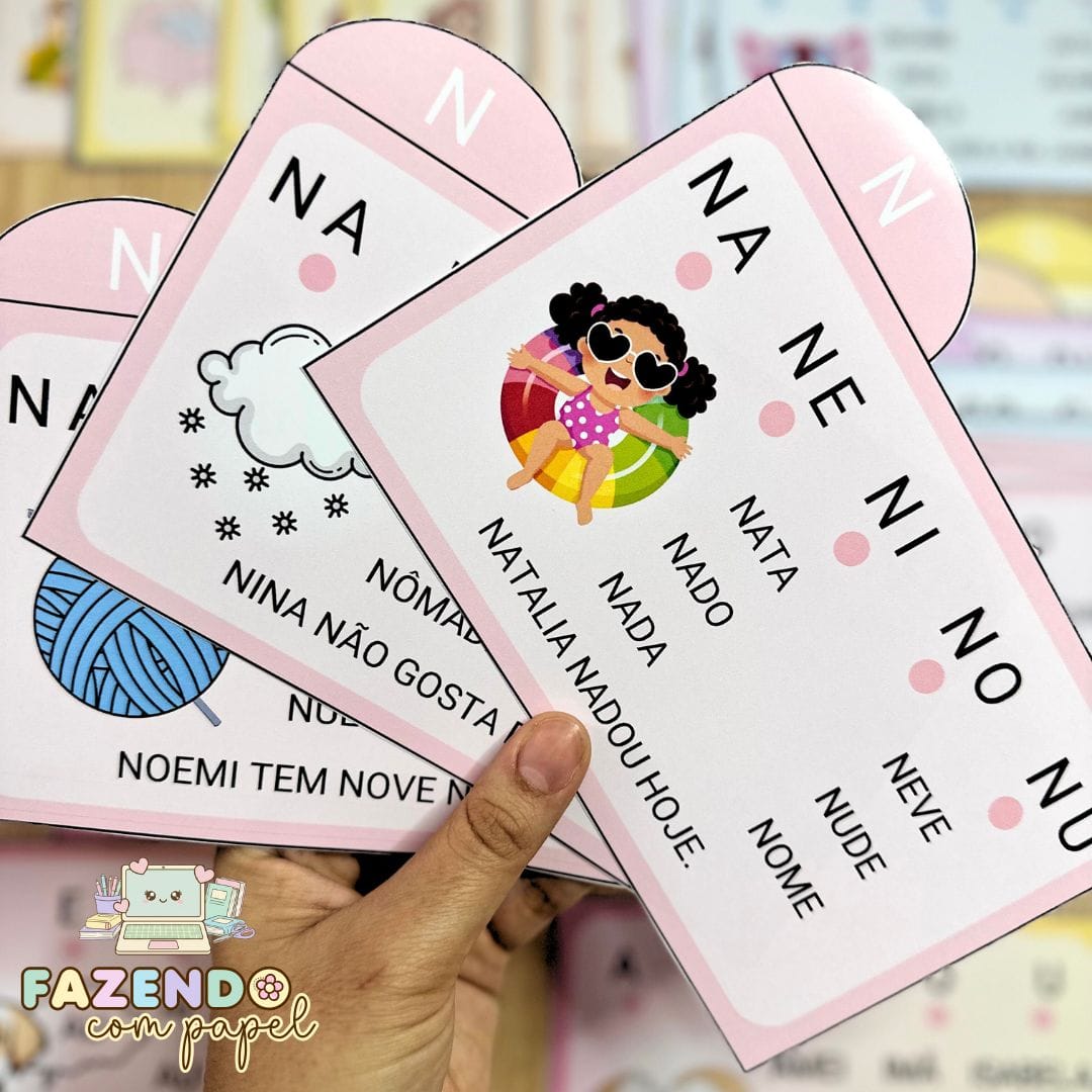 Ficha de Leitura Sílabas Simples - Imagem 3