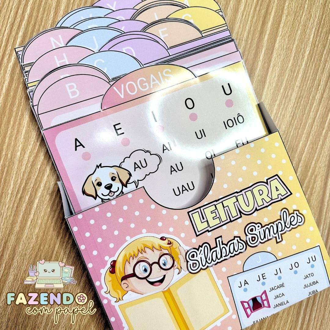 Ficha de Leitura Sílabas Simples - Imagem 7