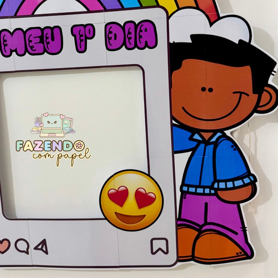 Moldura meu 1º Dia - Imagem 3