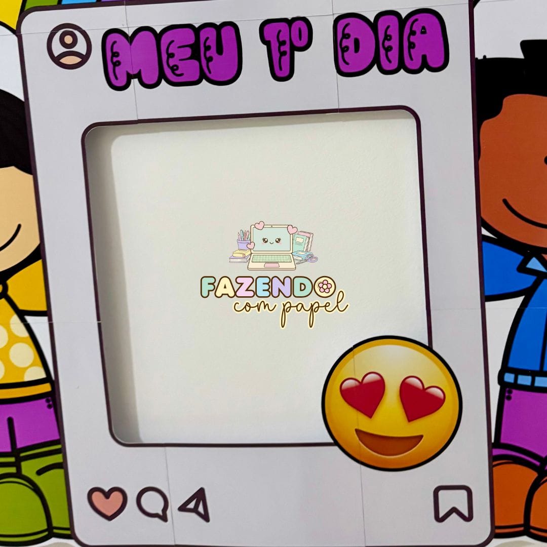 Moldura meu 1º Dia - Imagem 4