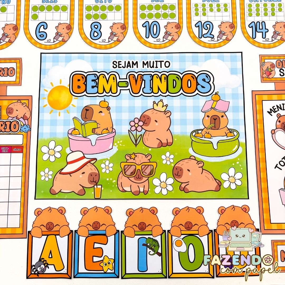 Kit Sala Capivara - Imagem 6