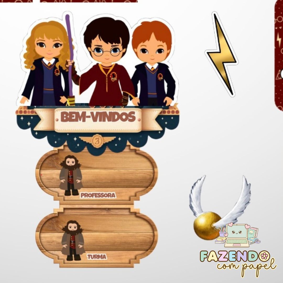 Kit Sala Harry Potter - Imagem 5