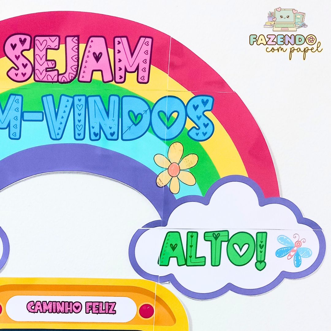 Painel Sejam Bem-Vindos - Imagem 5