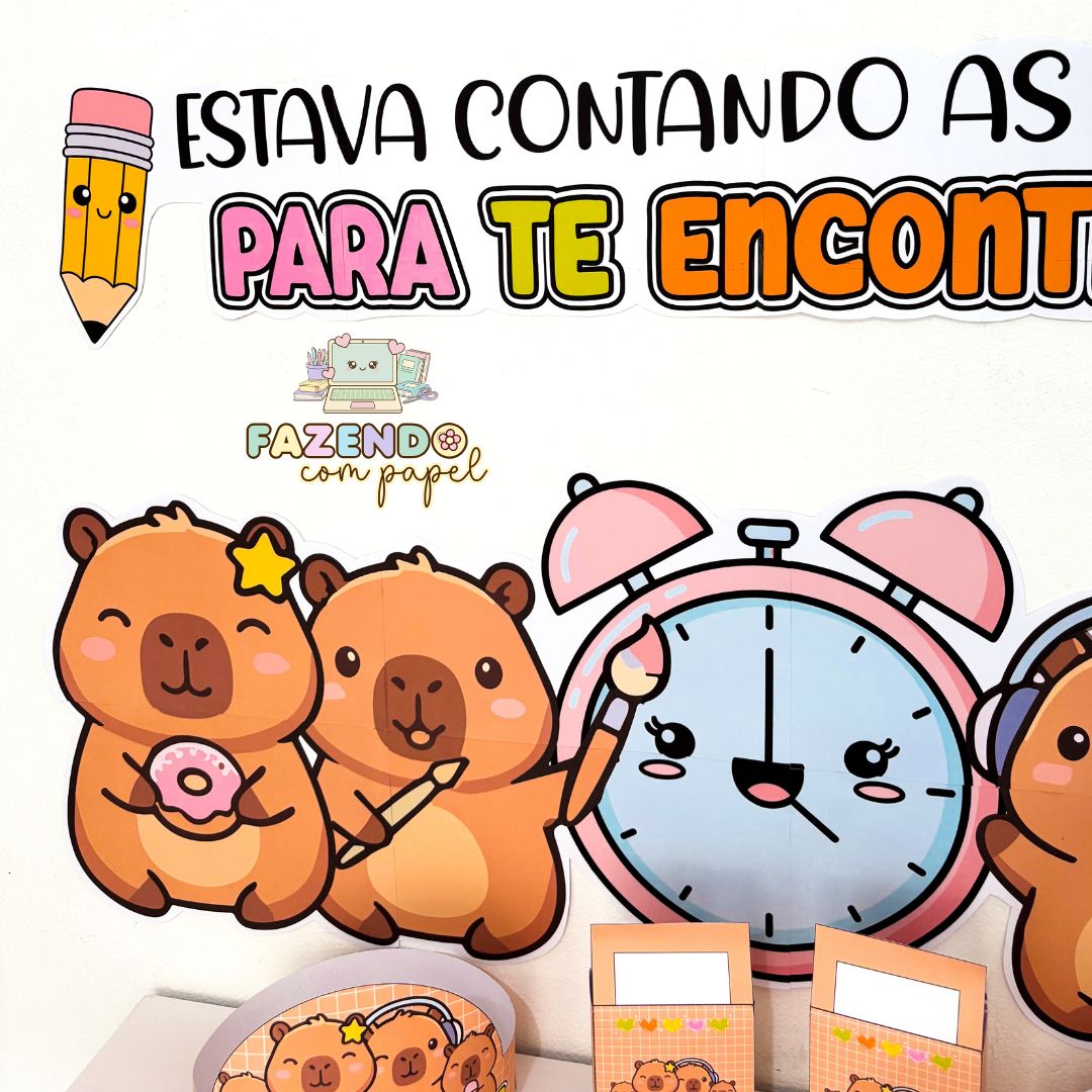 Volta às Aulas Capivara - Imagem 2
