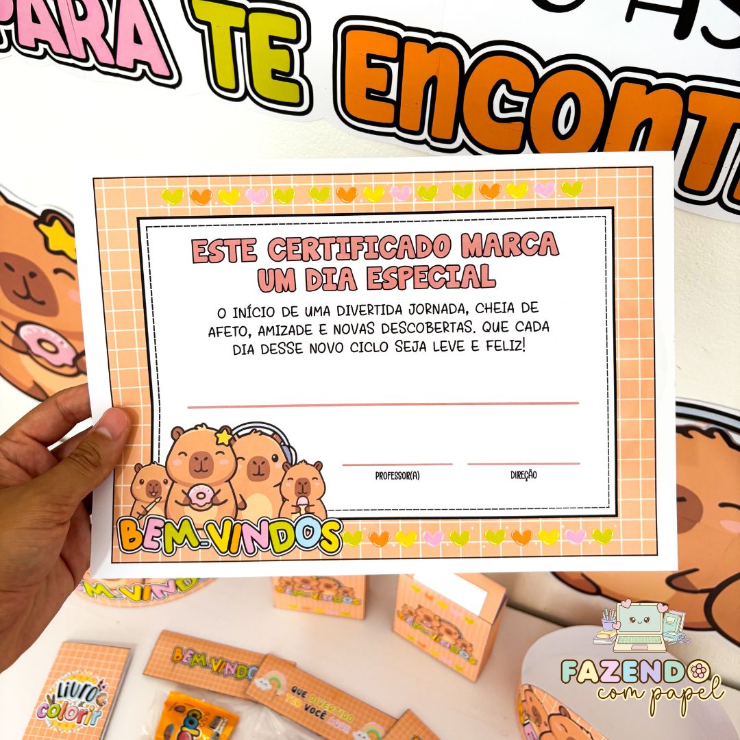 Volta às Aulas Capivara - Imagem 7
