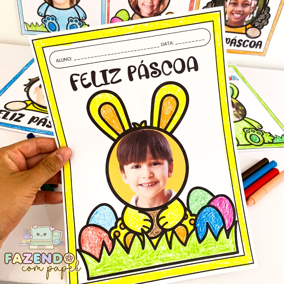 Atividades de Páscoa com Foto - Imagem 2