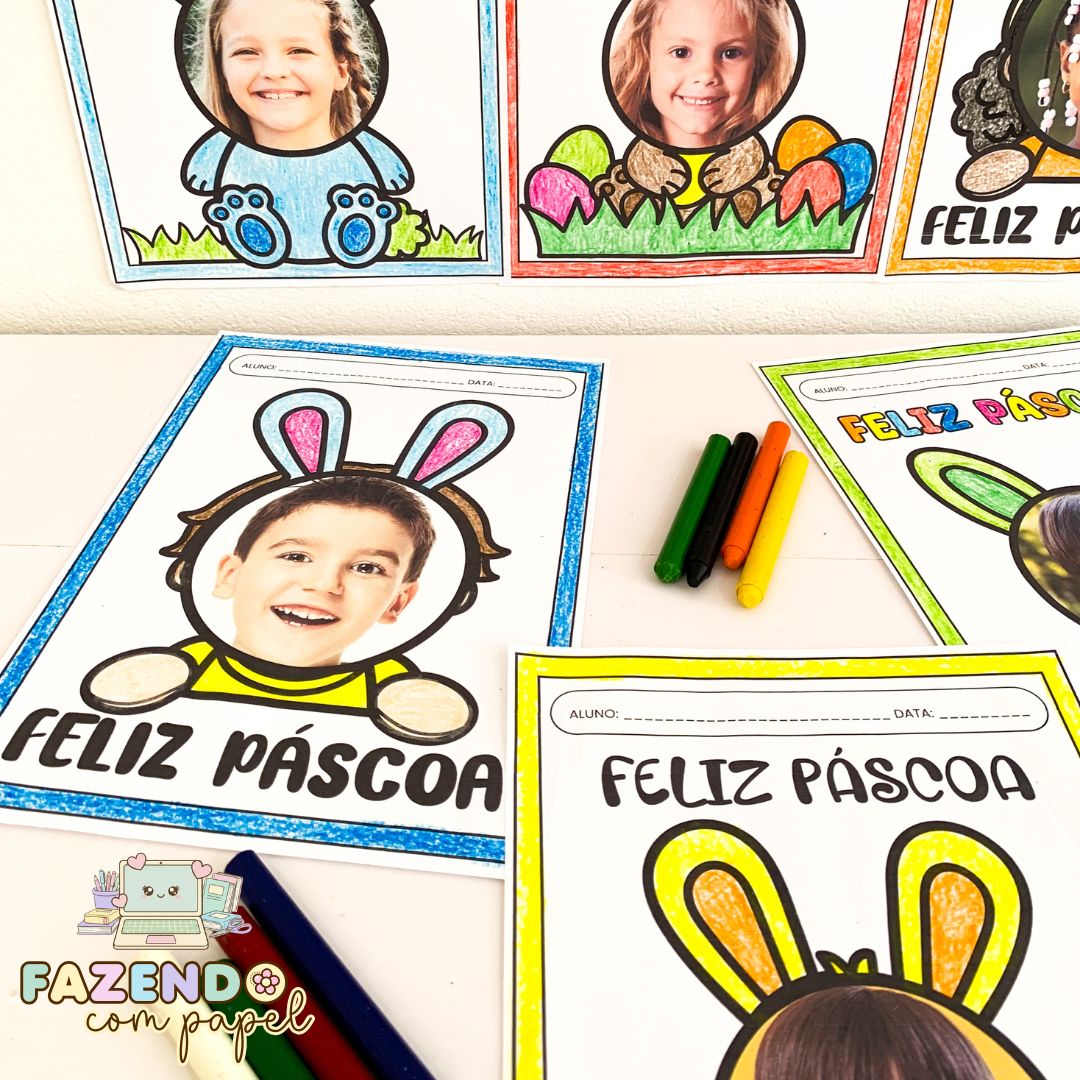 Atividades de Páscoa com Foto - Imagem 3