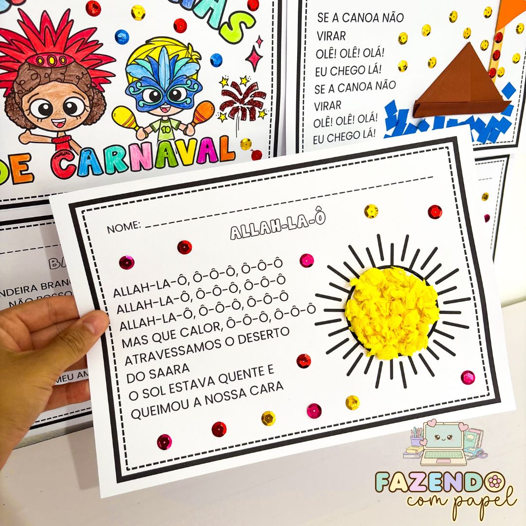 Atividades Marchinhas - Imagem 2