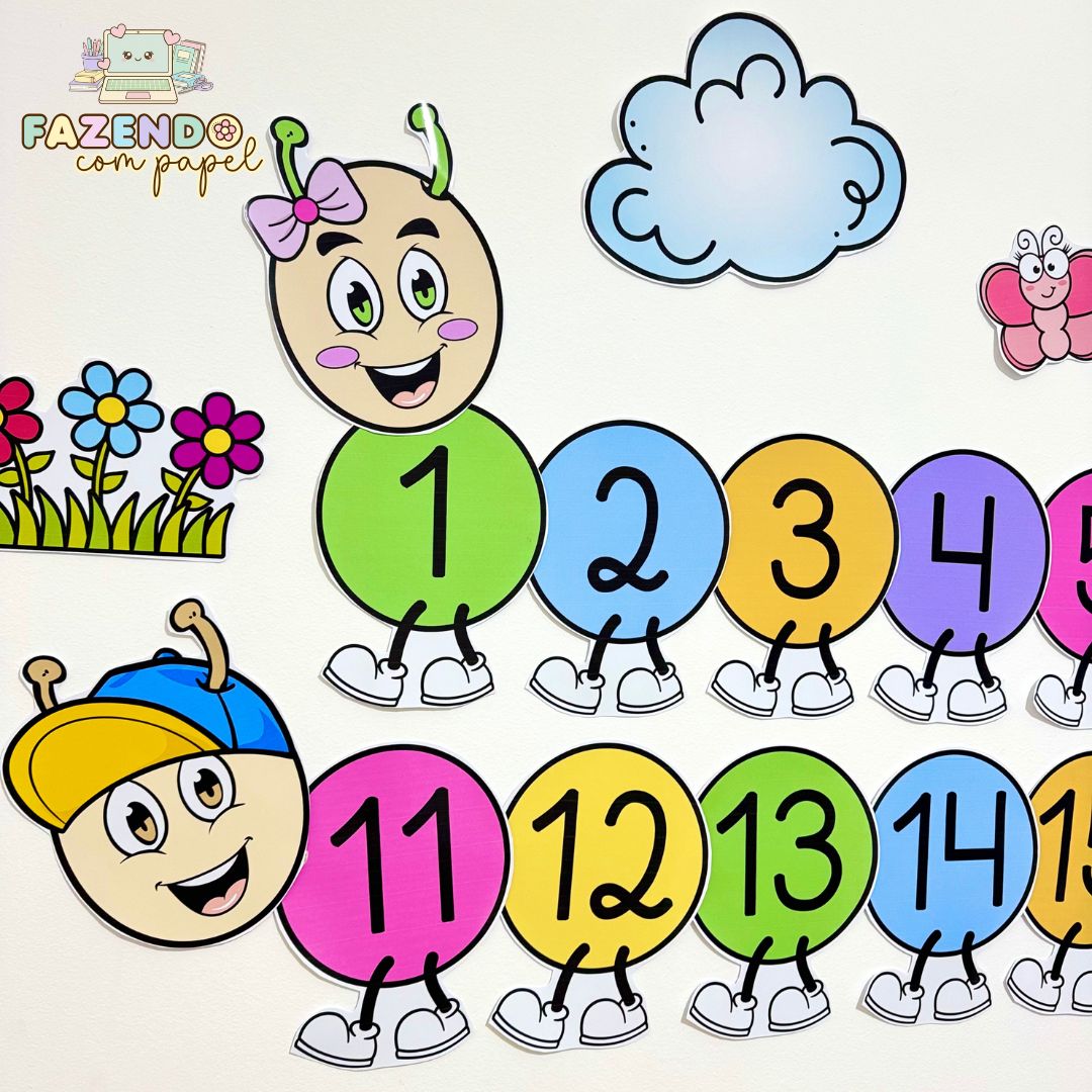 Centopeia Numerais de 1 a 20 - Imagem 2