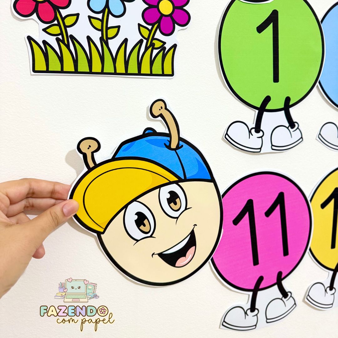 Centopeia Numerais de 1 a 20 - Imagem 5