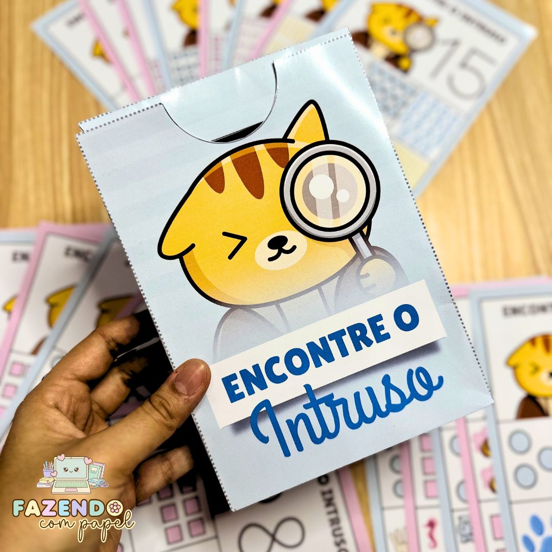 Encontre o Intruso Numerais - Imagem 2