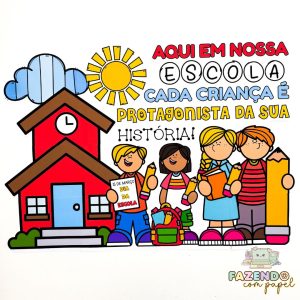 Painel Dia da Escola