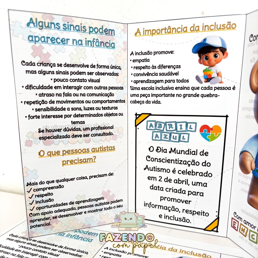 Folder Autismo - Imagem 3