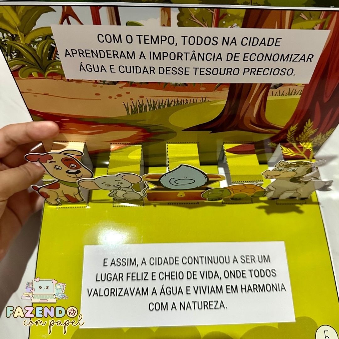 Livro 3D - O Tesouro na Floresta - Imagem 4