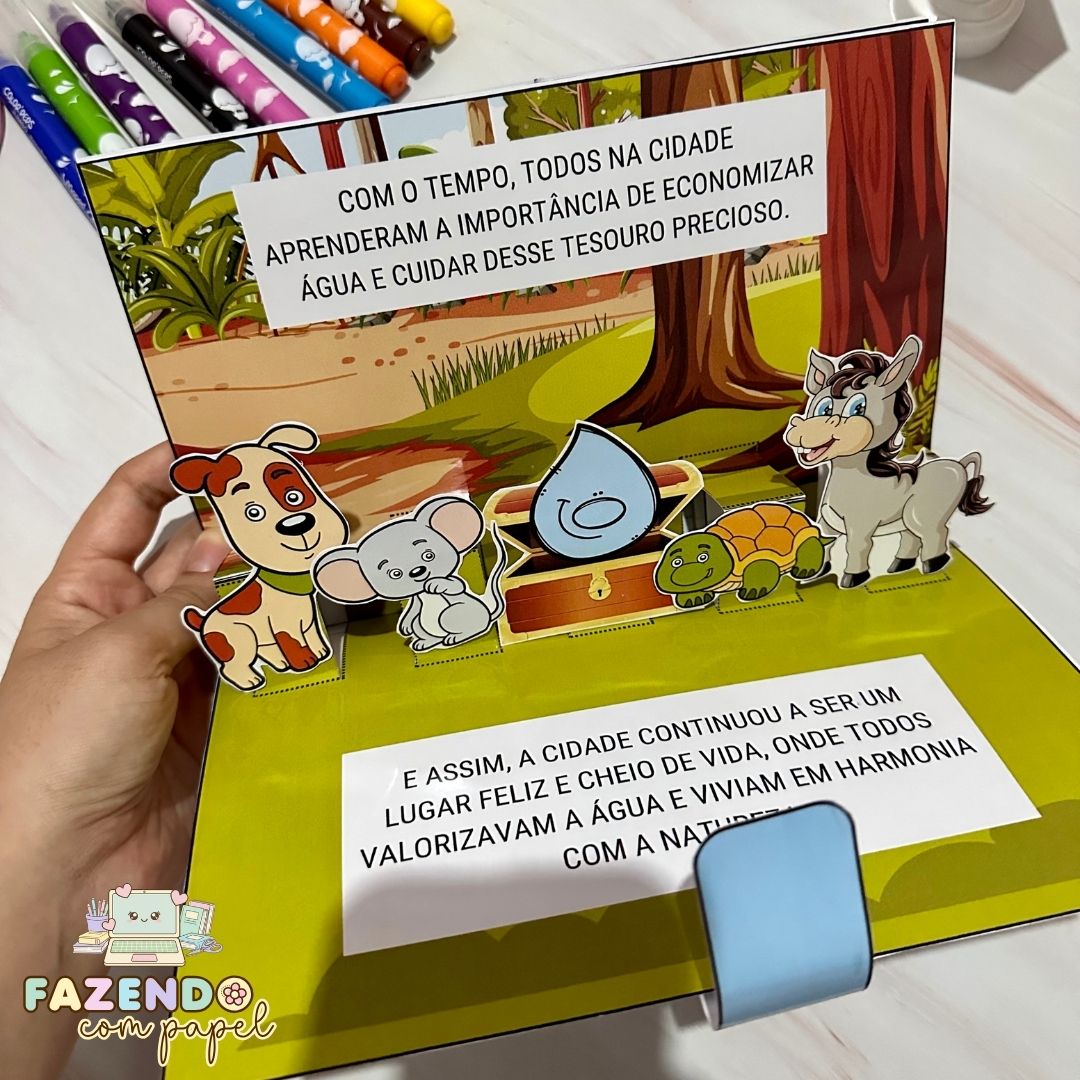 Livro 3D - O Tesouro na Floresta - Imagem 5