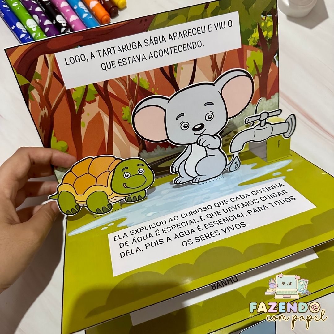 Livro 3D - O Tesouro na Floresta - Imagem 6