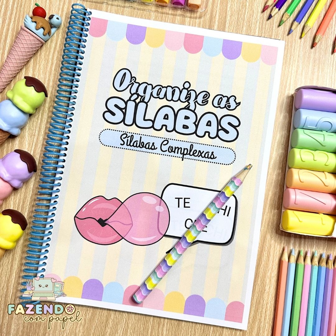 Organize as Sílabas - Sílabas Complexas
