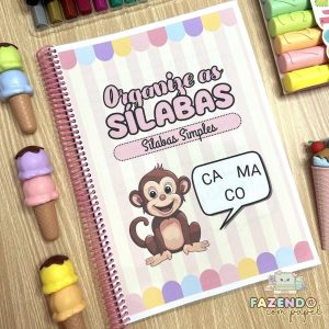 Organize as Sílabas - Sílabas Simples
