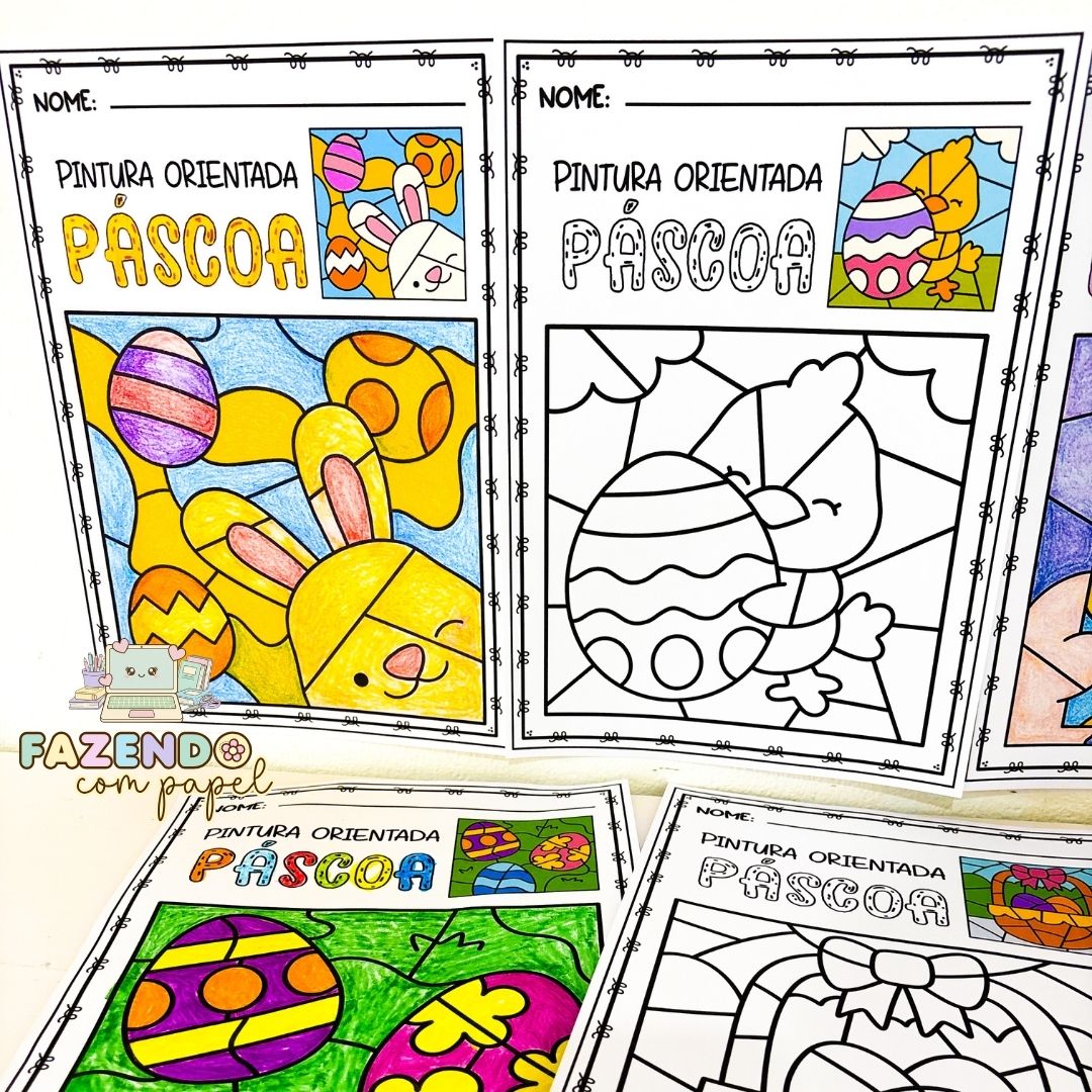 Pintura Orientada Páscoa - Imagem 2