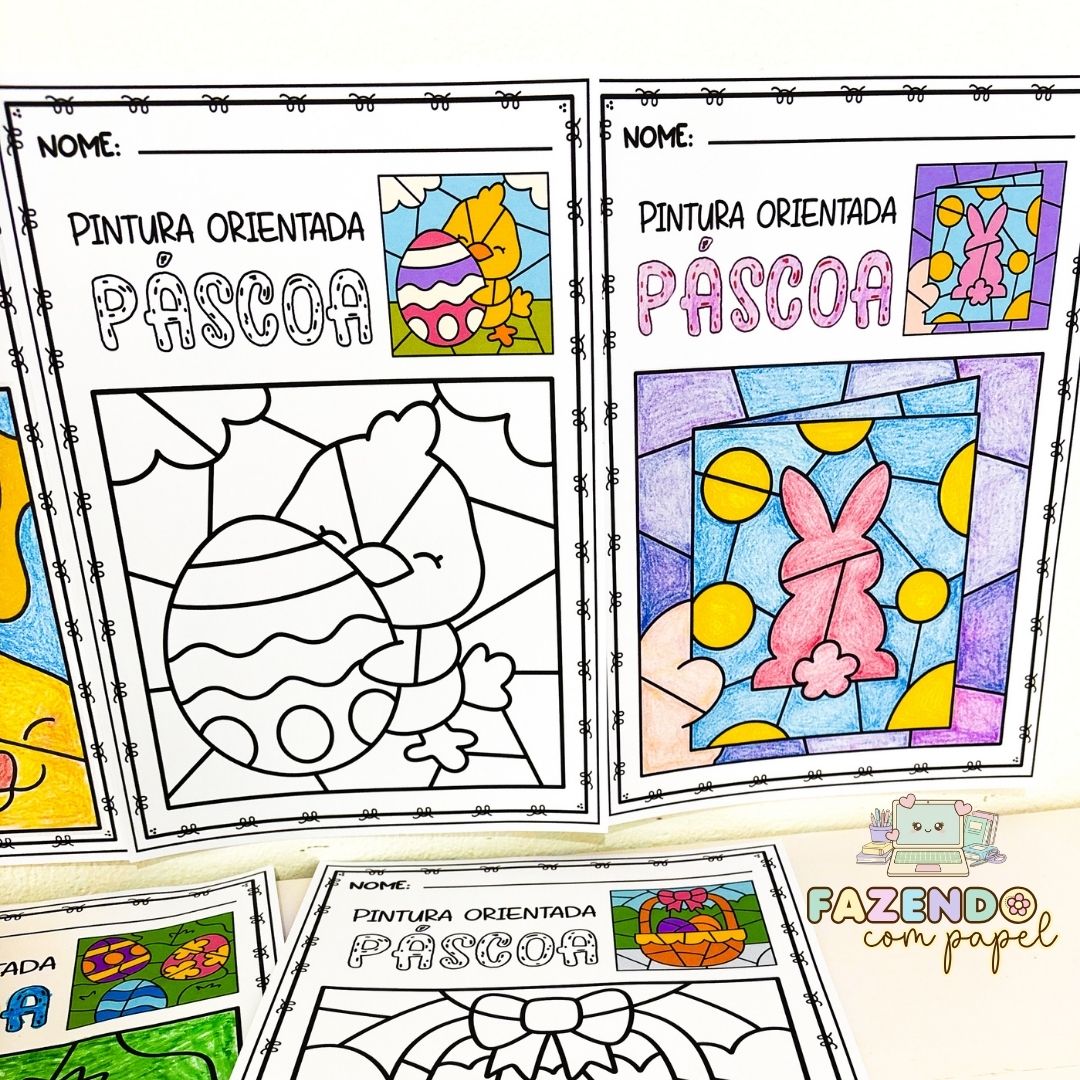 Pintura Orientada Páscoa - Imagem 3