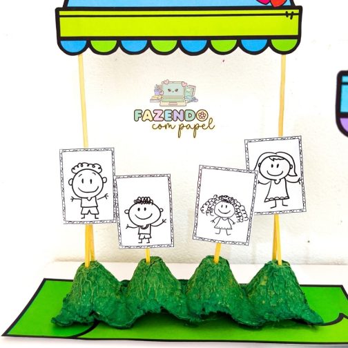 Atividade Minha Família – Fazendo com Papel