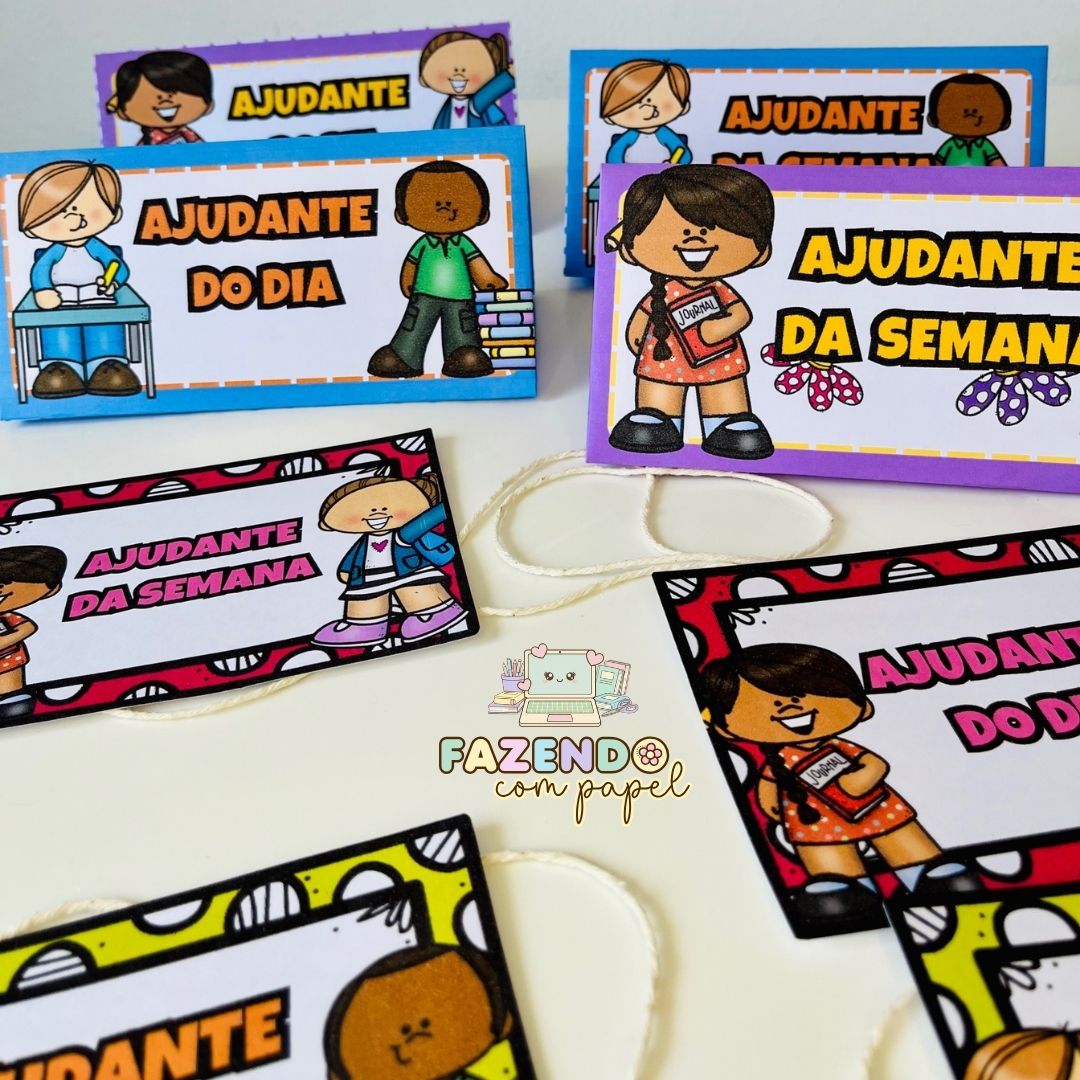 Crachá Ajudante da Sala