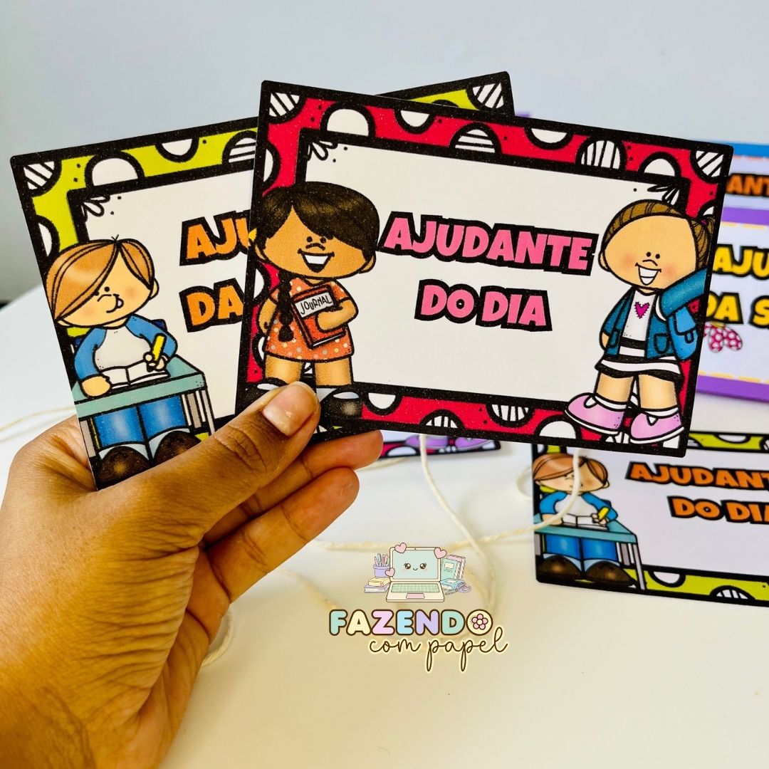 Crachá Ajudante da Sala - Imagem 2