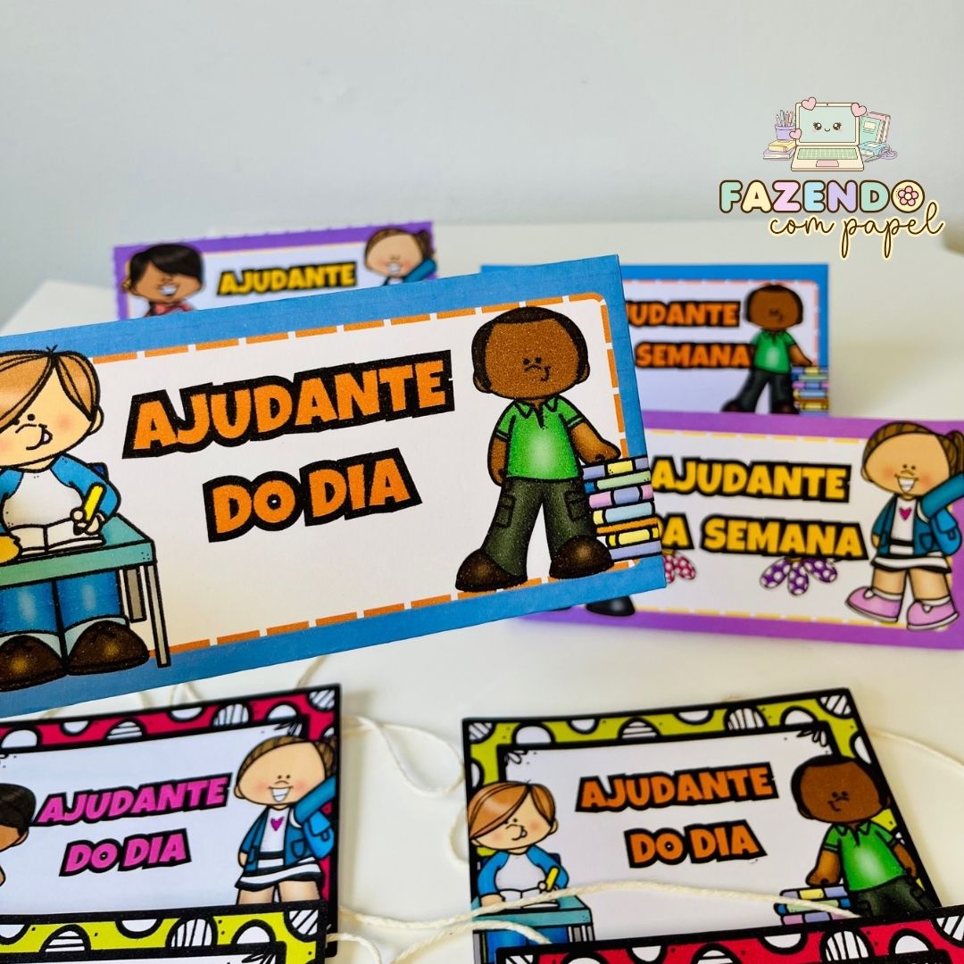Crachá Ajudante da Sala - Imagem 3