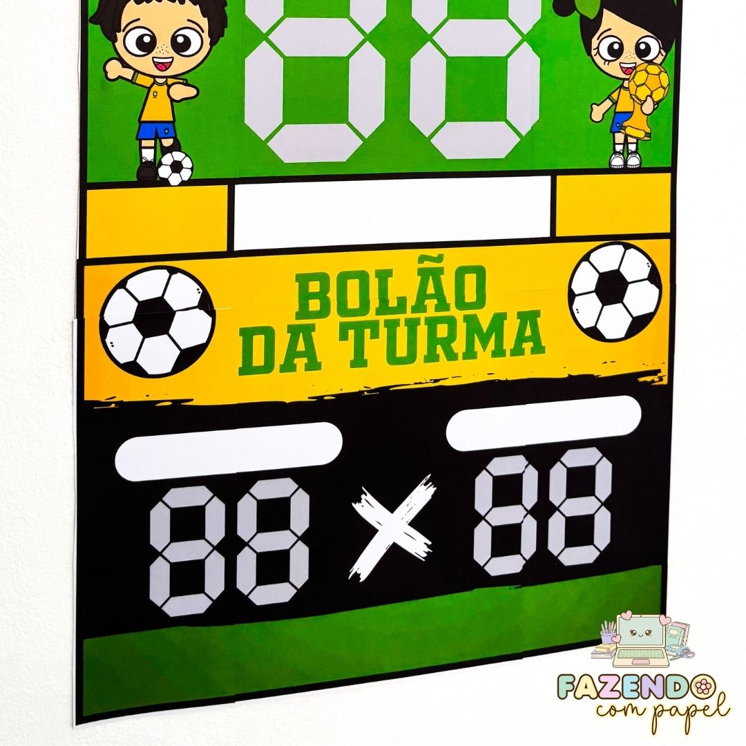 Cartaz Contar e Torcer (Copa) - Imagem 3