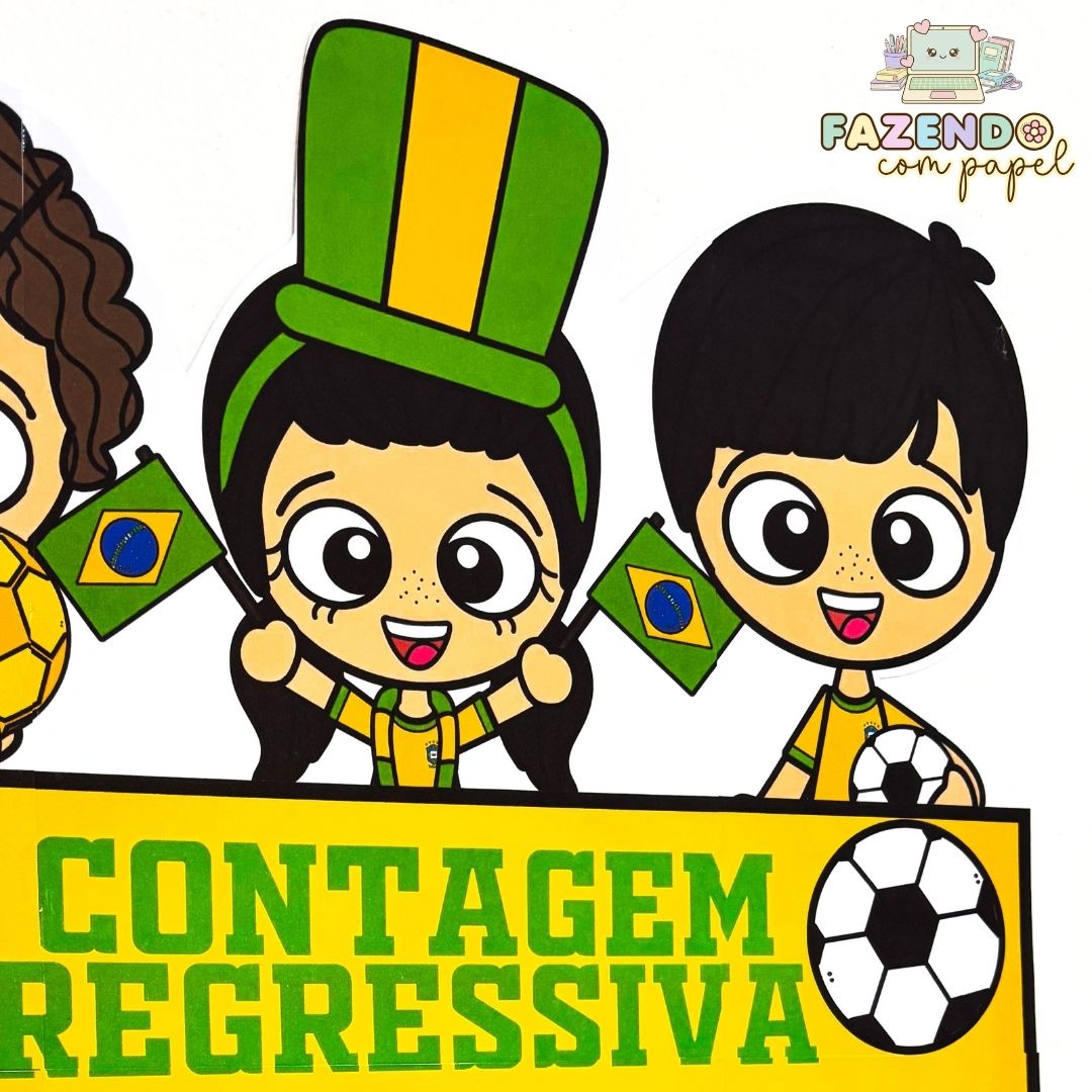 Cartaz Contar e Torcer (Copa) - Imagem 5