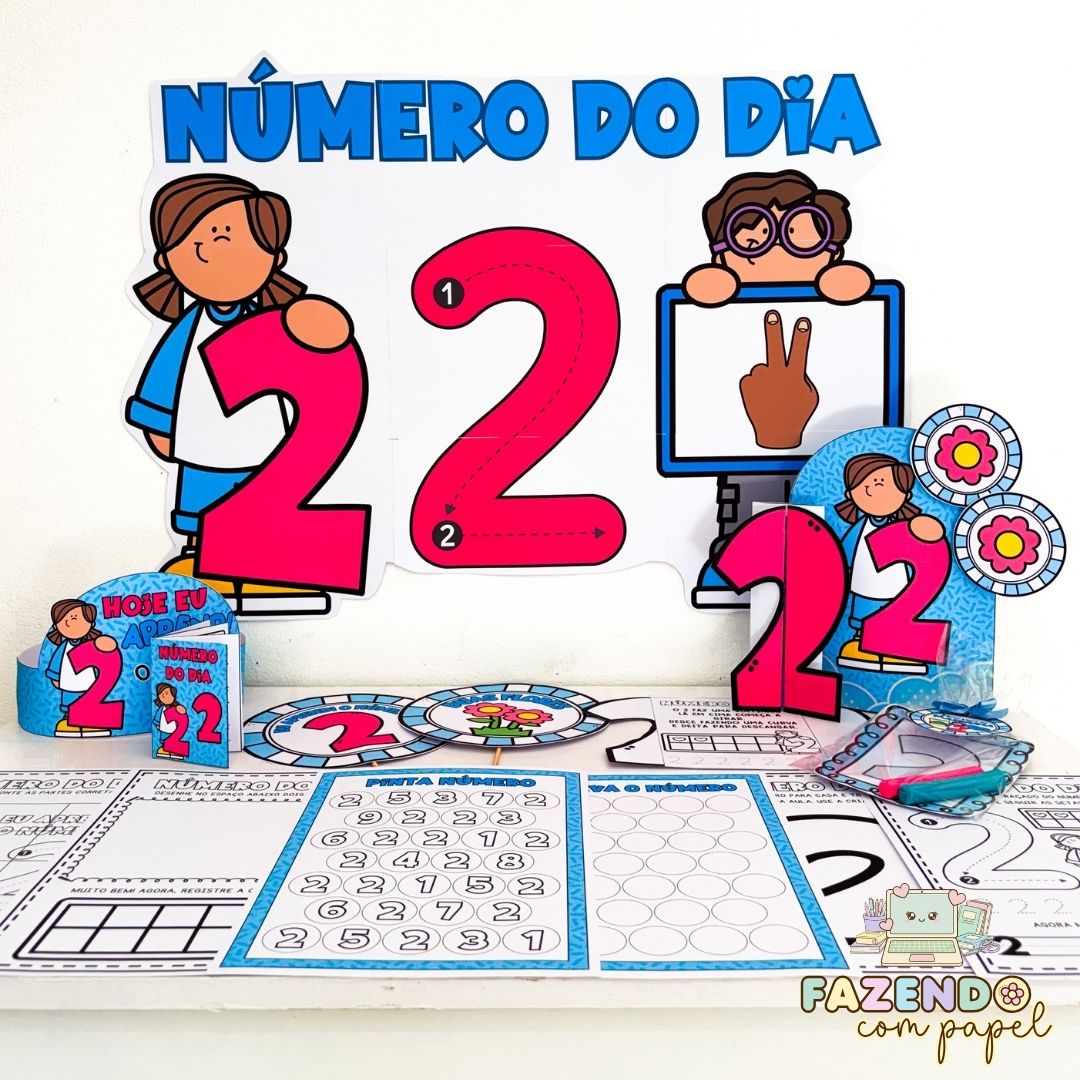 Combo 5 Kits dos Números (1 a 5) - Imagem 3