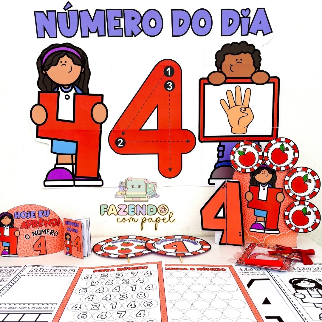 Combo 5 Kits dos Números (1 a 5) - Imagem 5